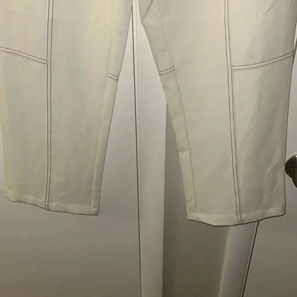 NWT Karl lagerfeld women’s contrast trim cropped pantss - Picture 7 of 10